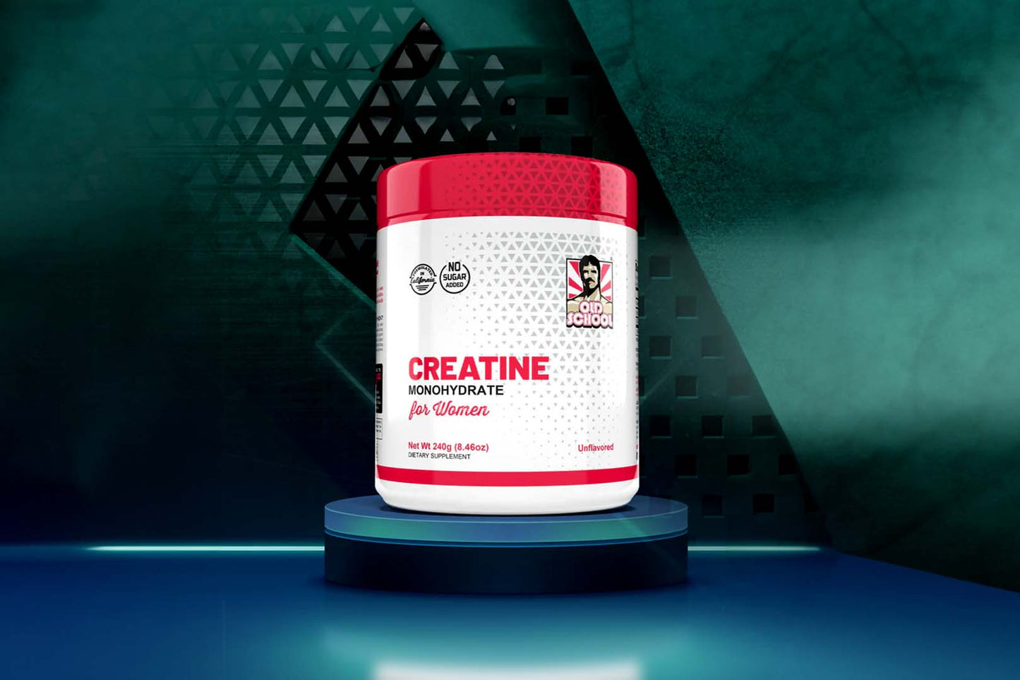 Monohidrato de creatina para mujeres
